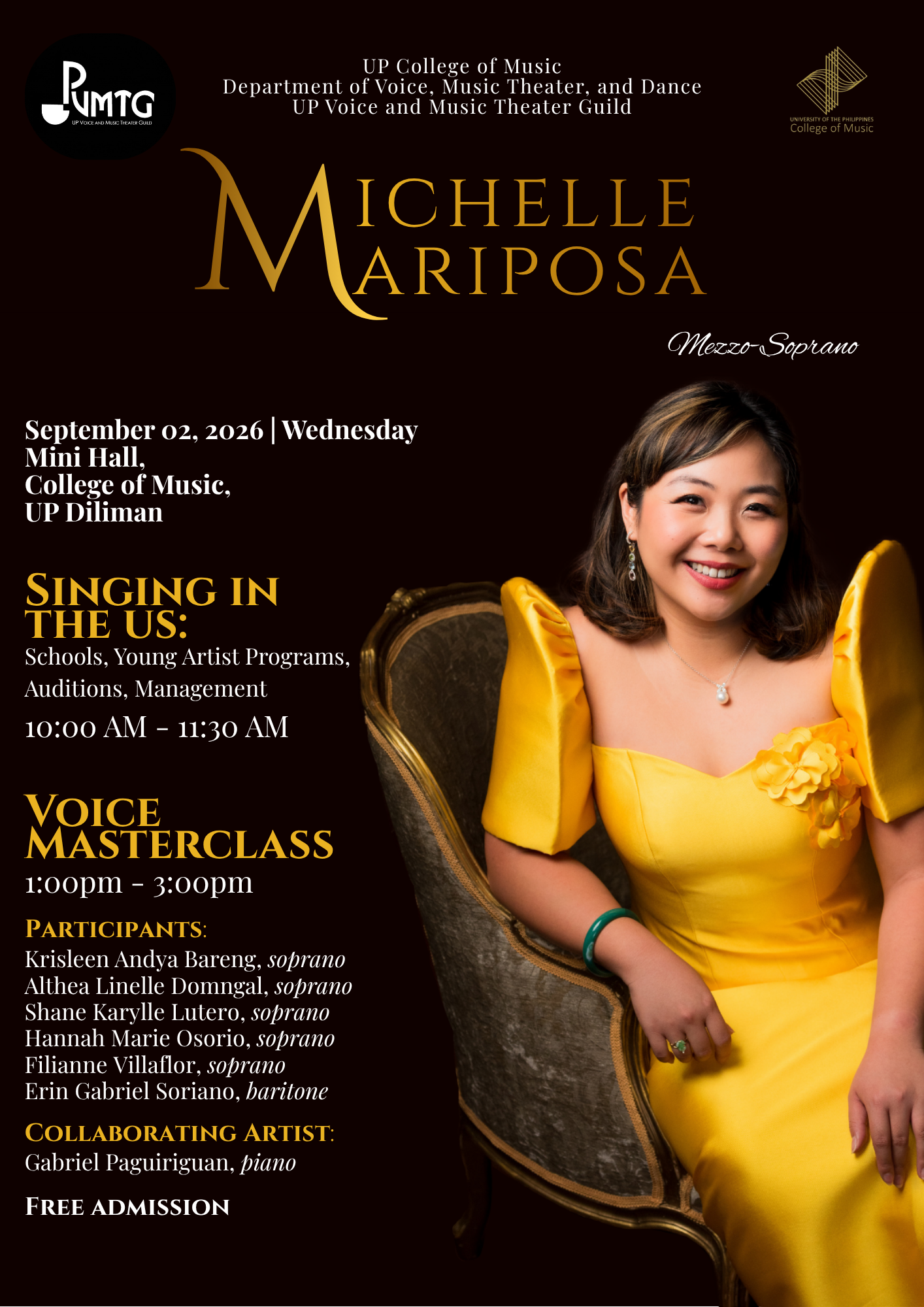 Michelle Mariposa Poster